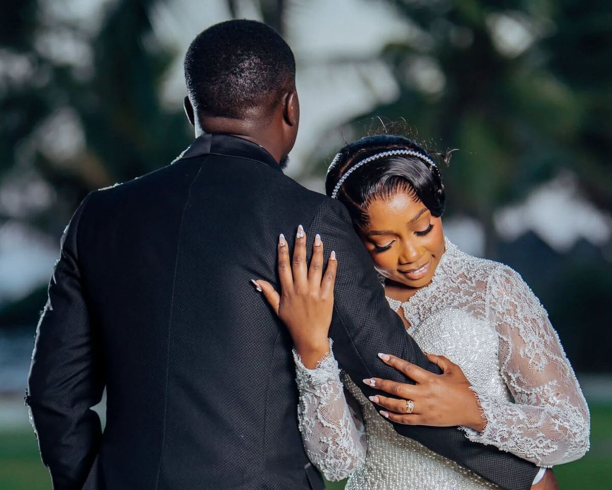 Image of wedding couple